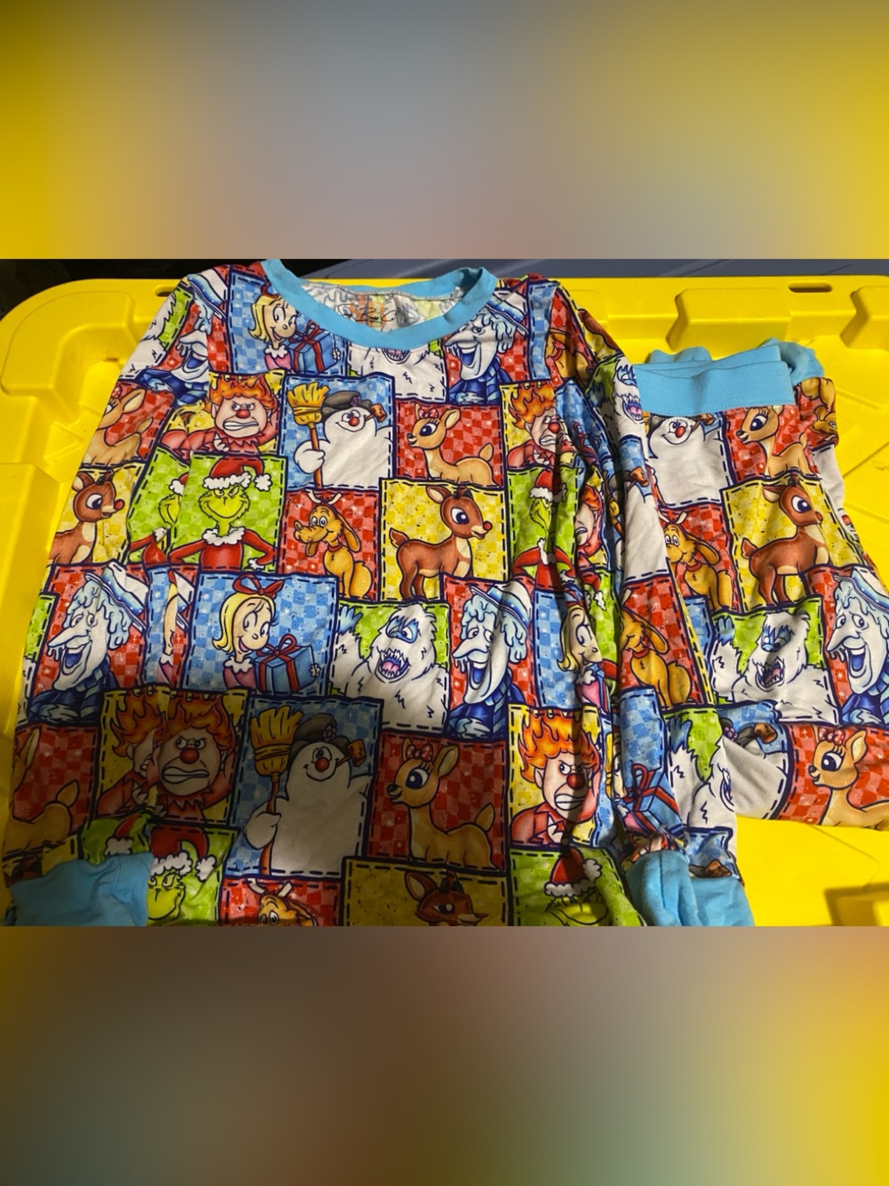 7/8 bamboo Pajama Set EUC